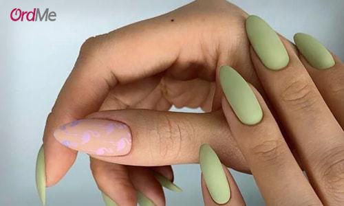 رنگ لاک سبز