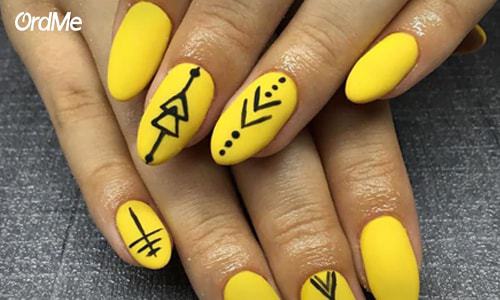 شخصیت شناسی با رنگ لاک زرد