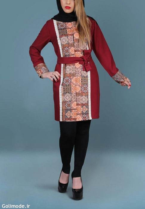 مانتو بهاری و تابستانی برند Maroon