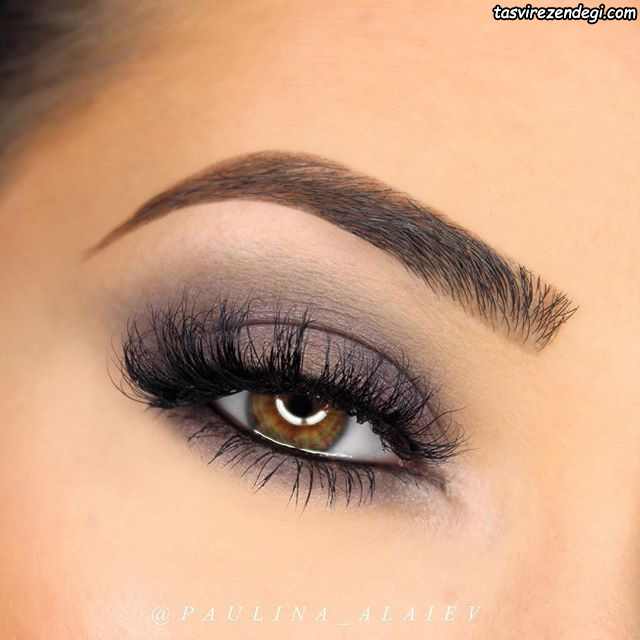 مدل آرایش چشم لایت دخترانه