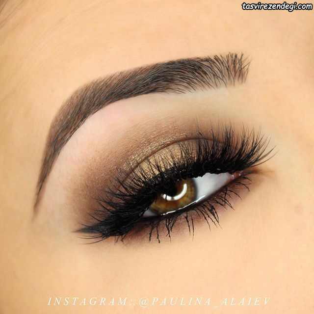 مدل آرایش چشم لایت دخترانه