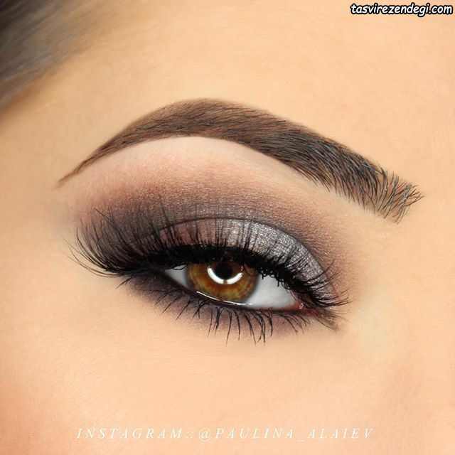 مدل آرایش چشم لایت دخترانه